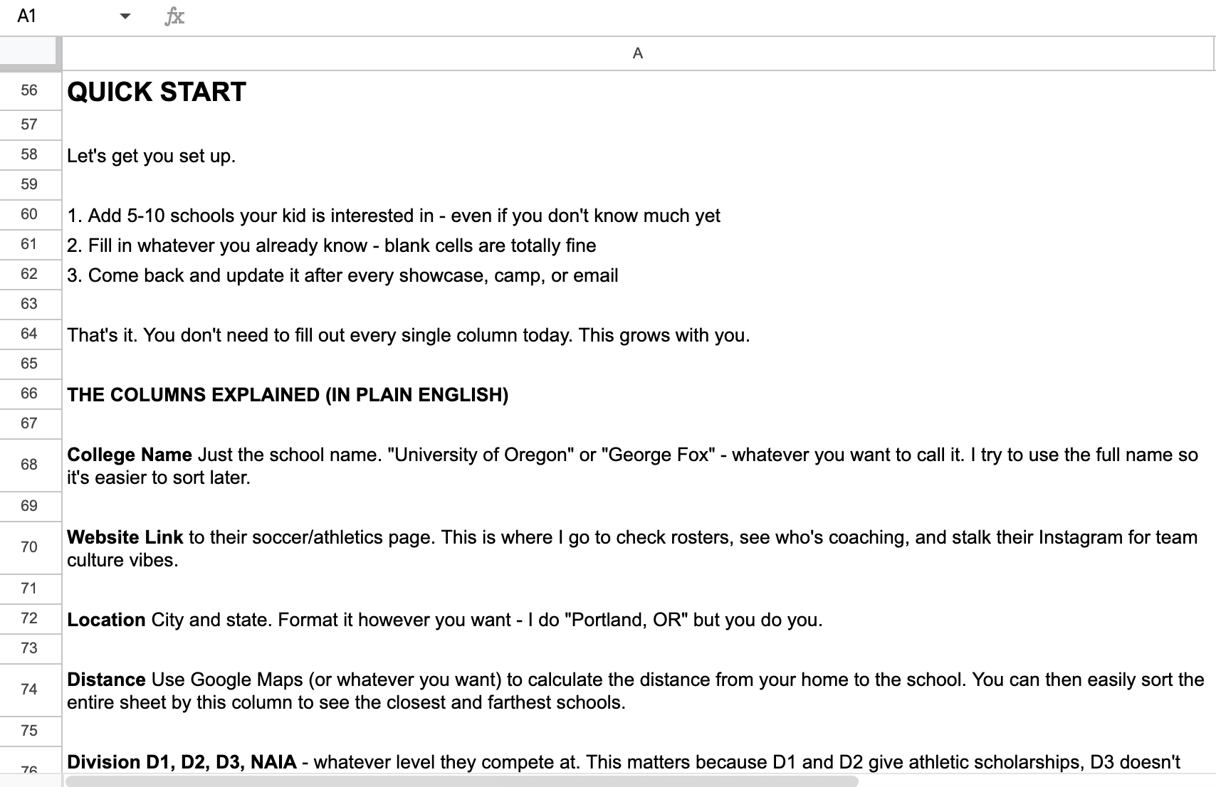 College Sports Recruiting System Bundle - Tracker + Profile Templates | All Sports