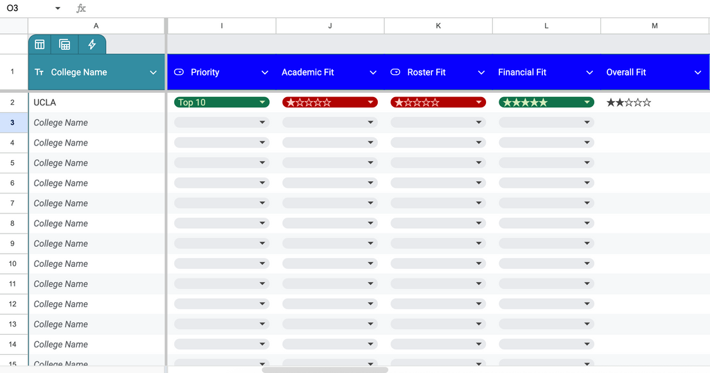 Bundle Recruiting System - Google Sheets Tracker + Profile Templates | All Sports